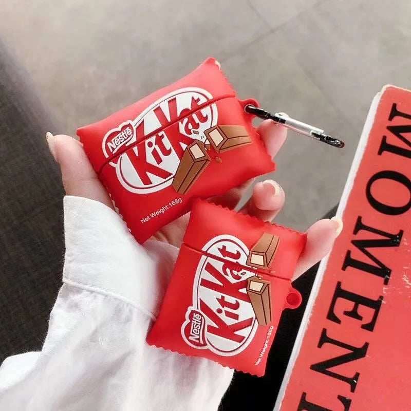 Wafer Chocolate Bar 3D AirPod Case Cover