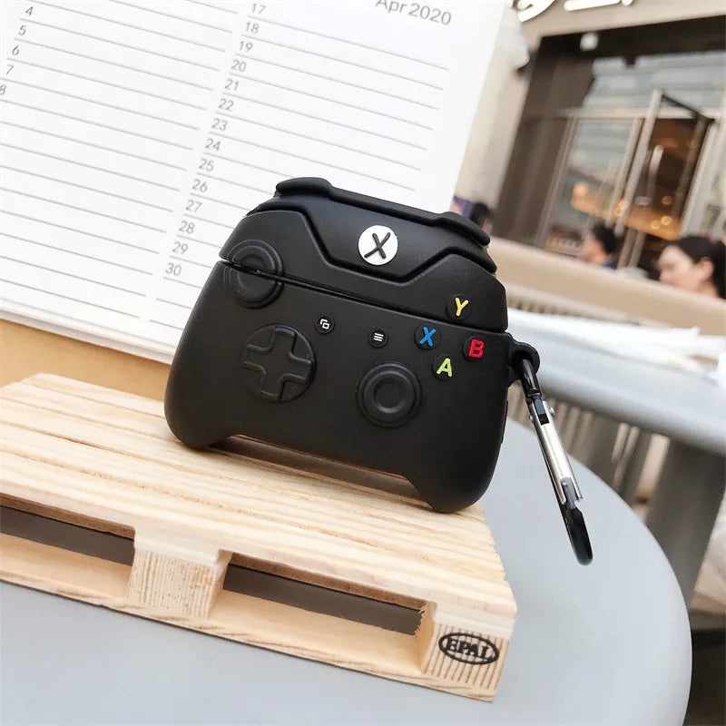 Black X Controller 3D AirPod Case Cover