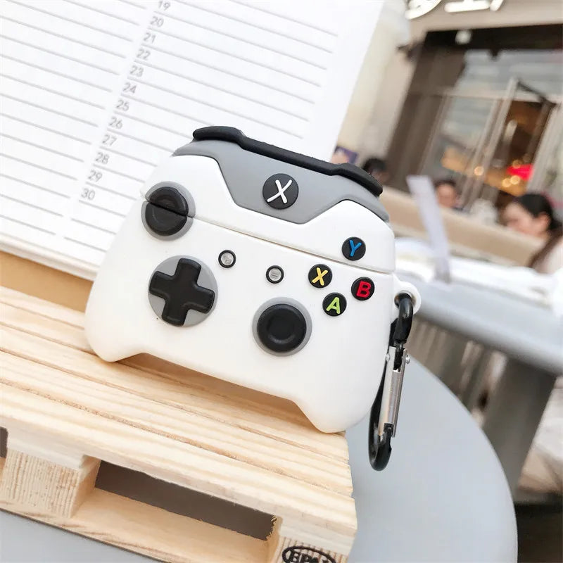 White X Controller 3D AirPod Case Cover