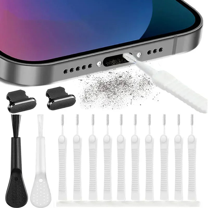 iPhone Port Dust Plug and Cleaner Kit