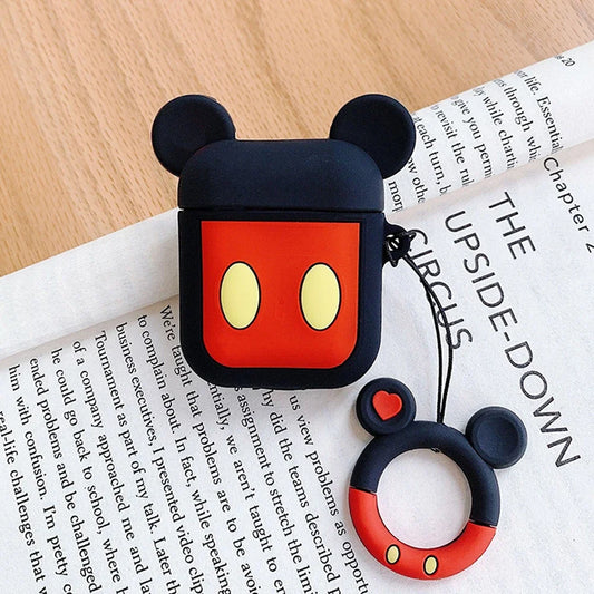 Black Mouse 3D AirPod Case Cover